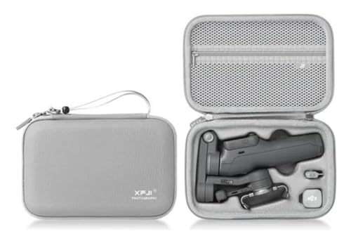 Image of M.G.R.J Carrying Case for DJI Osmo Mobile 8P / 8 Pro Gimbal Stabilizer, Travel Portable Bag for DJI Osmo Mobile 8P | 8Pro Accessories (Hard|EVA|Black) (DJI Gimbal Not Included)