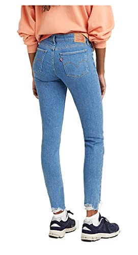 Image of Levi's Women's 711 Skinny Jeans, Tribeca Hustle (Waterless), 24 Regular