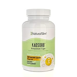 NaturalSlim Kadsorb Natural Potassium Citrate – Supports Electrolyte Balance & Normal PH, Non-GMO & Gluten-Free…