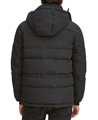 Image of Andrew Marc Men's Huxley Mid Length Water Resistant Crinkle Down Jacket