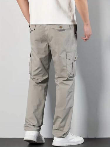 Image of Samfor Cargo Pant for Men - Stylish, Comfortable, Multi-Pocket Design for Outdoor, Work Wear & Casual