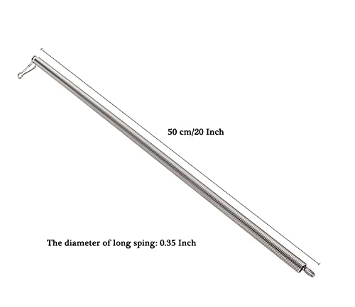 Long Extension Spring 20 Inch Steel Screen Door Spring, 10 Pack #TOP3