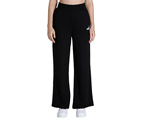 Image of Puma Printed Cotton Relaxed Fit Womens Track Pants