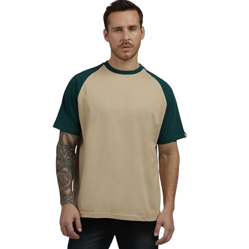 Image of BE SAVAGE Raglan 210 GSM T-Shirt for Men Casual Wear T Shirt T Shirts for Men