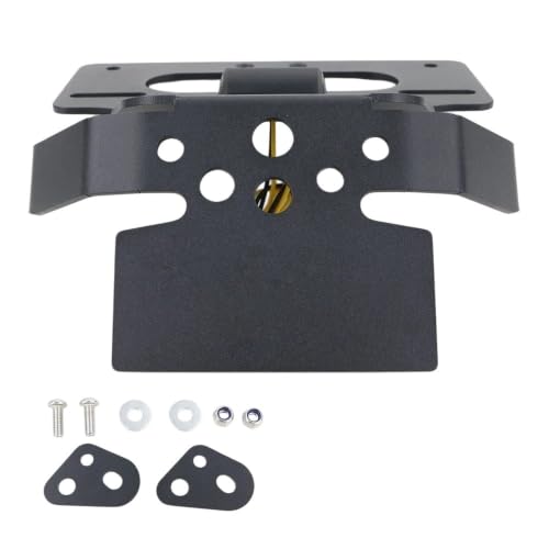 Support plaque immatriculation moto ajustement parfait et haute résistance - 5