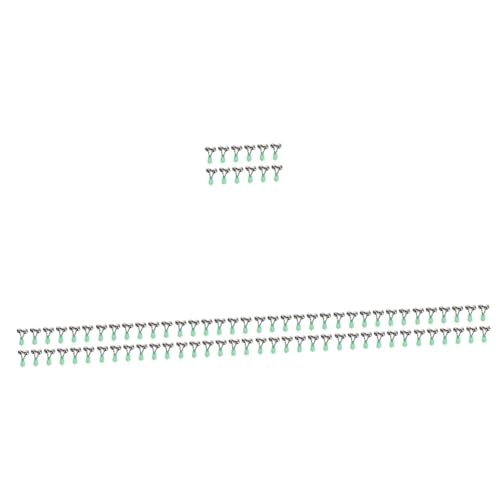 YARNOW 84 Pcs Fishing Bell Fishing Rod Bell Fishing Alert Bell Fishing Rod Alarm Bells Portable Alarm Fish Rod Alarms Fishing Accessories Fishing Gear Accessories Fishing Twin Bells