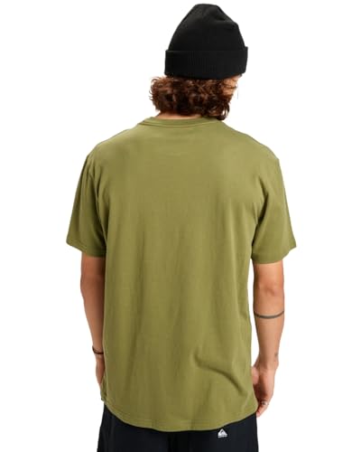 Quiksilver Ev Comp Logo - T-Shirt à Manches Courtes - Homme - S - Vert