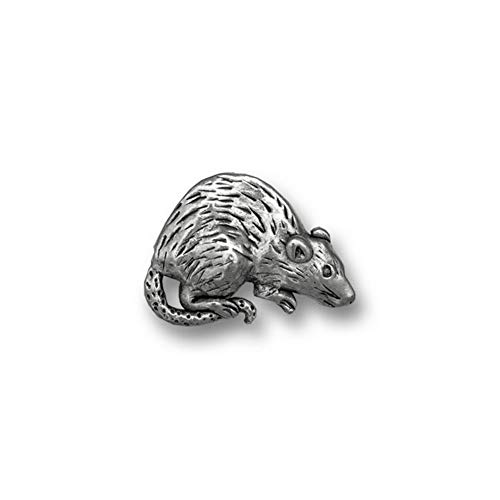 Image of Pewter Pocket Pets Lapel Pin - Handcrafted in the USA
