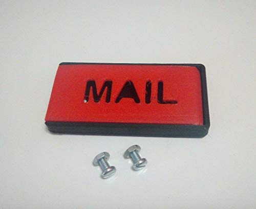Mailbox Flag, Front Mount, Great on Brick/Stone Mailbox, Stylish Replacement - Thumbnail 4