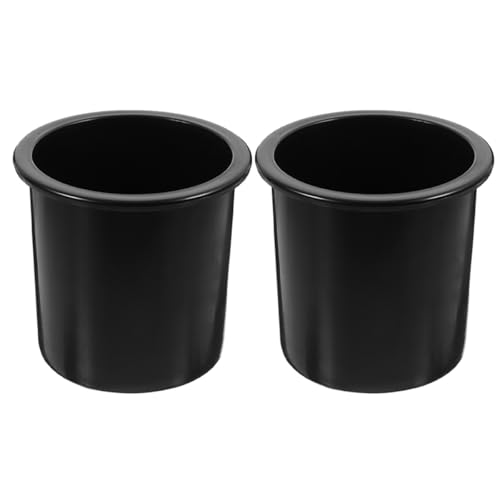Veemoon portavasos metálico universal insertable negro miniatura 1