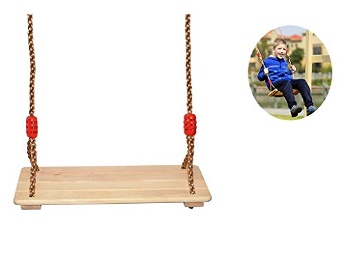 Preisvergleich Produktbild COMINGFIT Comergit Schaukelsitz aus Holz, 150 kg Tragkraft