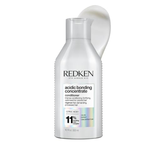 Image of Redken Acidic Bonding Concentrate Bond Repair Conditioner, 300 ml | Professional Bond Repair Conditioner formulated with Citric Acid & Bonding Care Complex. Builds bonds & repairs hair strength