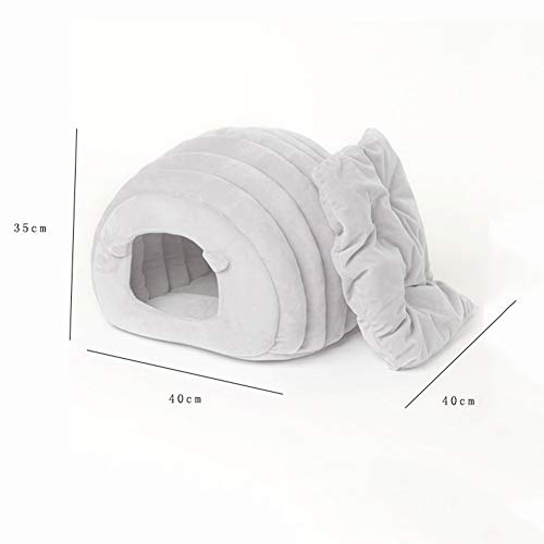 Niche chat lavable en machine avec coussin amovible doux