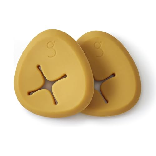 bbhugme Extra Replacement 100% BPA-Free Silicone Pebbles for Pregnancy or Nursing Pillow, Harvest Gold