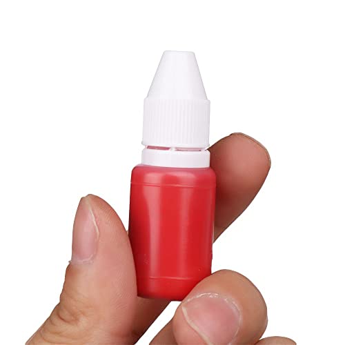 Weisha Refill Ink 10Ml Diy Inkpad Flash Refill Ink Color Inking Photosensitive Stamp Wedding Scrapbooking Make Seal Office School Supplies(Black) #TOP6