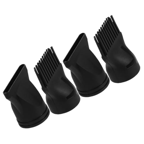 TOYANDONA 4pcs Hair Dryer Diffuser Attachment for Precise Styling and Drying Compatible All Hair Types Includes Comb and Nozzles Essential Blow Dryer Accessory