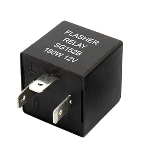 Relais de clignotant 12V automobile à 3 broches pour centrale clignotante de voiture