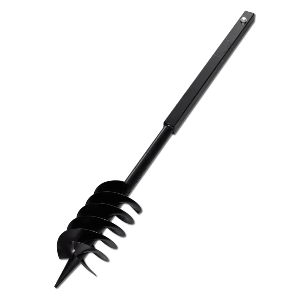 Manueller Erdbohrer, manuelle Erdbohrer, Gartenwerkzeug, mit 120 mm Griff und 9 m Verlängerungsrohr, Stahl