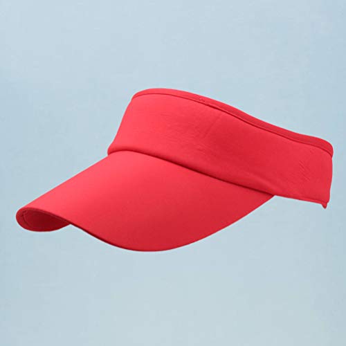 LIOOBO unissex masculino e feminino com viseira de sol ajustável para o verão, chapéu de golfe sem t