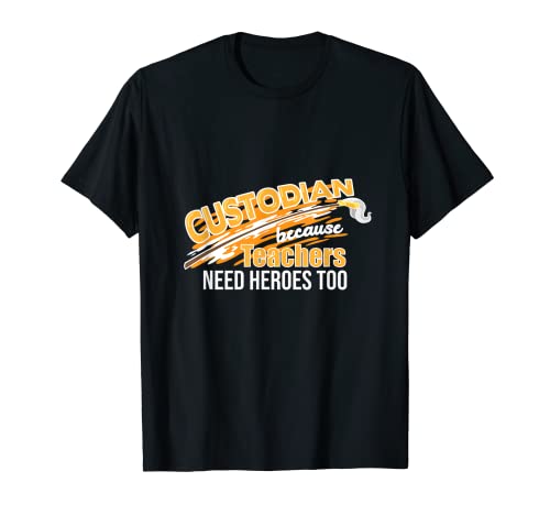 Diseño custodio para limpieza perfecta de conserje Camiseta