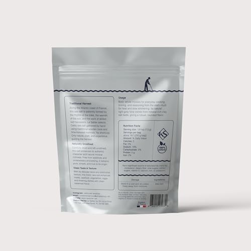 Le Saltier Sal Marina Gris Gruesa Orgánica 500g miniatura 3