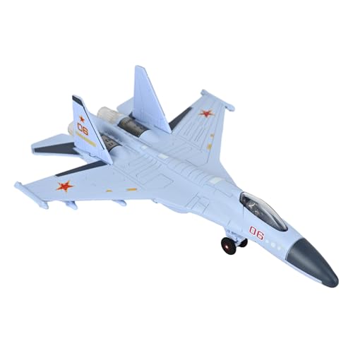 Image of Toys Uncle Diecast Aeroplane Scale Model, (1:400 Fighter Aeroplane with Light and Sound (Type 1))