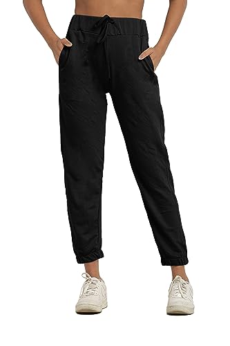 Image of Women Solid Joggers for Running, Yoga, Fitness, Lounge Wear Comfortable Cotton Joggers for Women and Girls