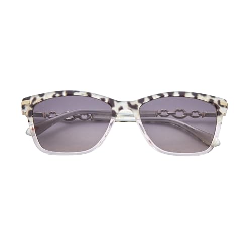 Lulu Guinness L195 Square Sunglasses for Women, 57 mm, UV400 Protection2