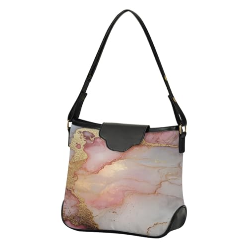 Sac à main tendance marbre blanc femme avec sangles amovibles voyage travail