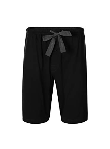 DAVID ARCHY Conjunto de pijama para hombre/pantalones cortos de pijama para hombre, 100% algod�n, conjunto de pijama corto para hombre, ropa de dormir para hombre, pantalones cortos