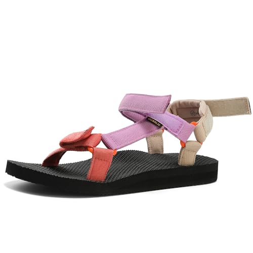 Image of Women's Original Sandals Comfortable Quick-Drying Casual Sport Sandal Walking Hiking Water Sandals With Arch Support 2025
