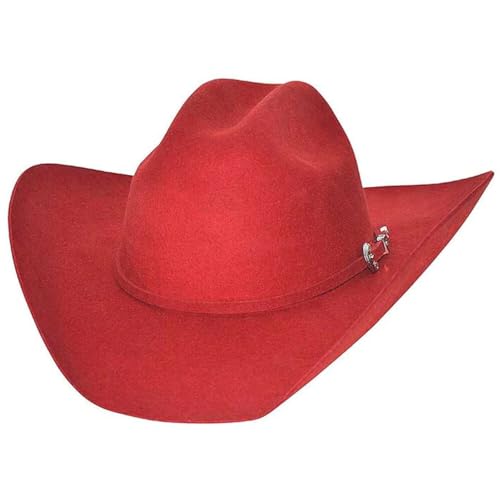 Image of Bullhide Unisex-Adult Felt Collection Kingman 4X Premium Wool Western Cowboy Hat, 4 inch Brim