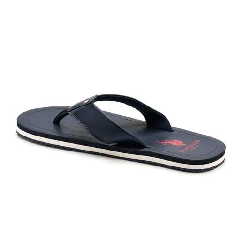 Image of U.S. Polo Assn.| NESTA LT. GREY| Stylish slider Flipflops for Man