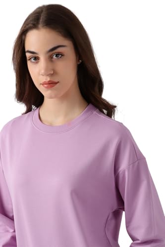 Image of Van Heusen Cotton Women Round Neck Sweatshirt