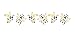Bee Stencil (size: x 6.5"w x 1.25"h) Reusable Stencils for Painting - Best Quality Bumble Bee Honey Bee Stencils - Use on PAPER PROJECTS, Walls, Floors, Fabrics, Glass, Wood, Cards, and More…