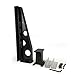 Quick Dam Flood Gate Stanchion Set joins multiple Flood Gates together for unlimited length Black 29 x 4 x 3 inches