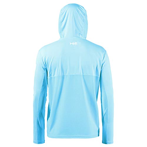 Image of BASSDASH UPF 50+ Men's UV Sun Protection Long Sleeve Performance Fishing Hoodie Hooded Shirts