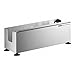18-Inch Stainless Steel Film and Foil Dispenser and Cutter, Horizontal Style, 2-Roll Capacity, Serrated Edge, 20x6.38x6.25 Inches