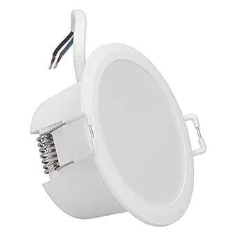 Adium Ceiling Down Light, Recessed Light Fixtures Good Lighting Effects White for Electrical Tools for Household Lamps for Lamp Parts for Outdoor Lamp Parts, Default