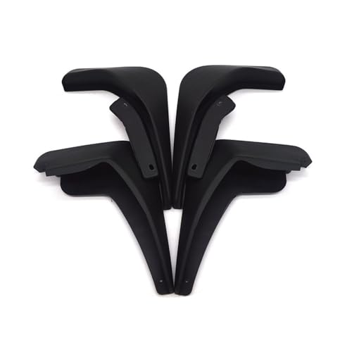 Bavettes pour Auto Fiesta 2009-2016 : 4 Garde-boue de Voiture Noirs