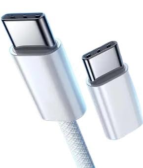 USB C a tipo C ricarica rapida*/ing PD 60W Mobile Data Cable per cavo intrecciato cha/* rger (2m)