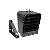 KING GH2410TB Electric Garage Heater w/Bracket and Thermostat, 10000W / 240V