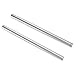 LANBAO Front Inner Fork Tubes Fork Pipes For Honda CBF600 2008 2009 41x623mm Silver