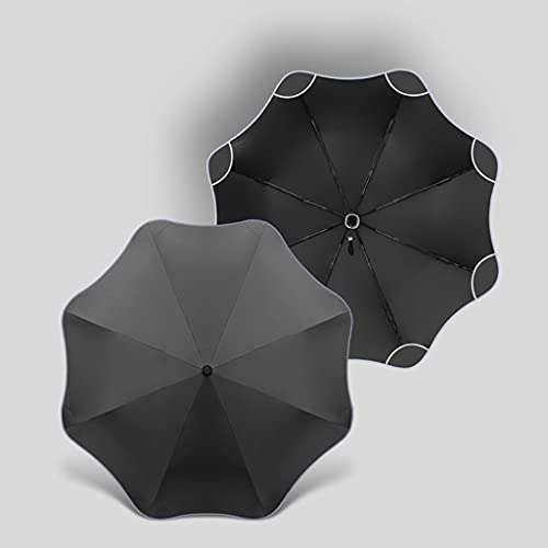 Parapluie en forme de fleur pliable automatique compact - 5