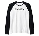 Eminem Plain Text Hip Hop Rap Raglan Baseball Tee