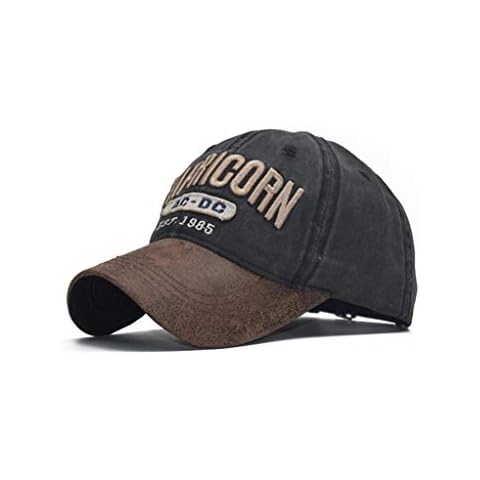 XibeiTrade Carpricorn Cotton Baseball Cap for Men Women Sports Outdoor Dad Hat (Black) Cover