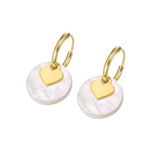 LOTUS SILVER Pendientes LP3439-4/1 Special Prices Lotus Silver Joyas Plata Nácar Mujer