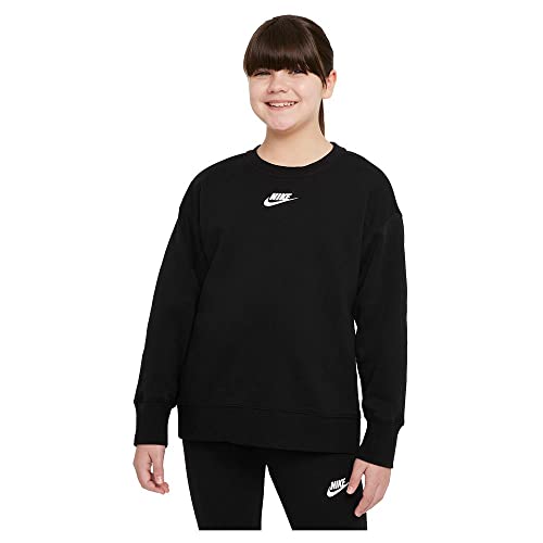 Nike Girl's NSW Club Fleece LBR BF Crew (Little Kids/Big Kids)