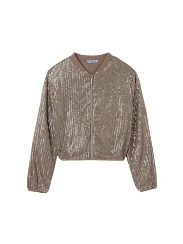 Mayoral Sequins jacket for Girls Mocha