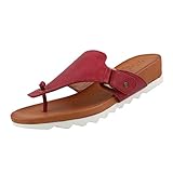mustang ballerinas rosa Sohle: Gummi Mustang Damen 1389-701 Keilsandale, rot, 37 EU